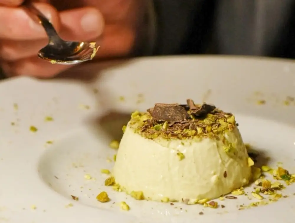 Panna Cotta al Pistacchio